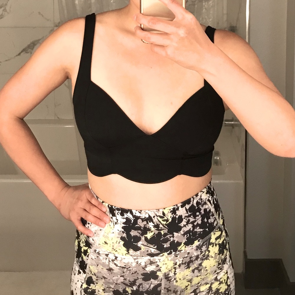 Free people petal pusher bralette/sports bra